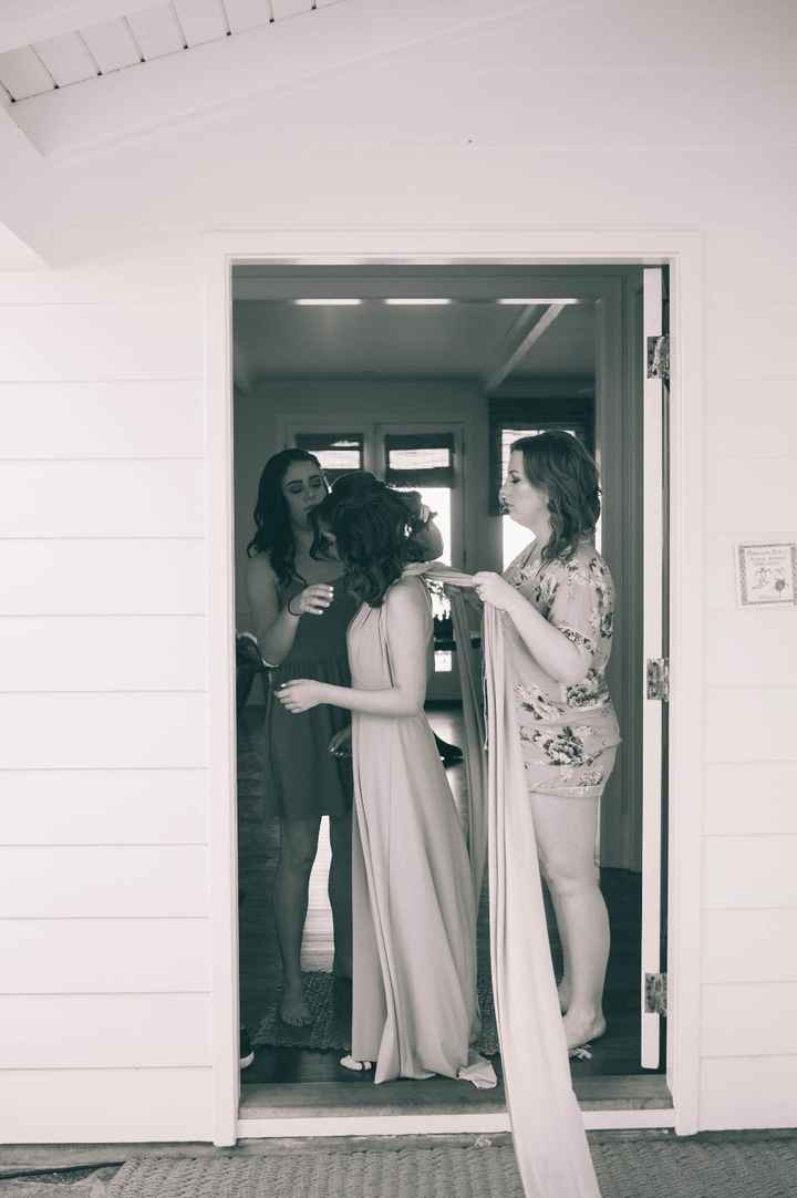 getting my daughter dressed