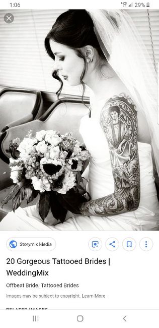Tattooed brides? - 2