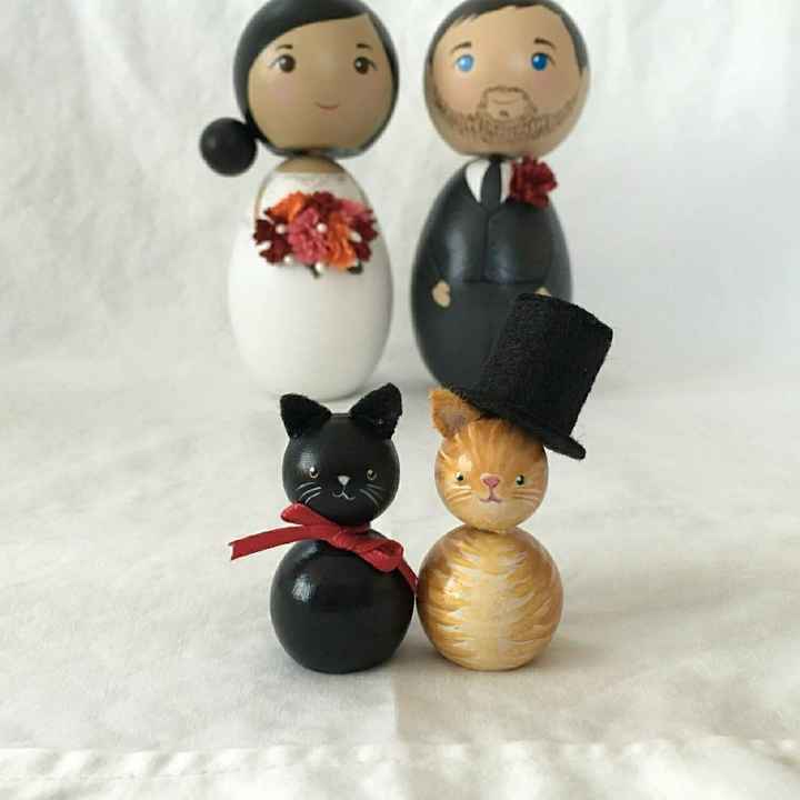 our cake topper is ready and . . .