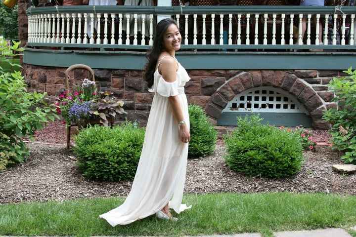 Bridal shower dress