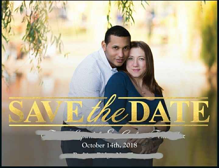 ordered Save the Dates!