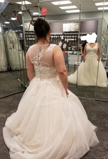Picked up my dress today! 4 months out! Show me your wedding wins for the week! 9