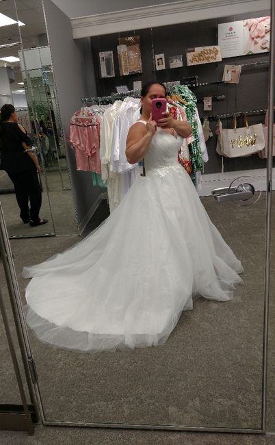 My dress finally arrived after months of waiting! Show me yours 4