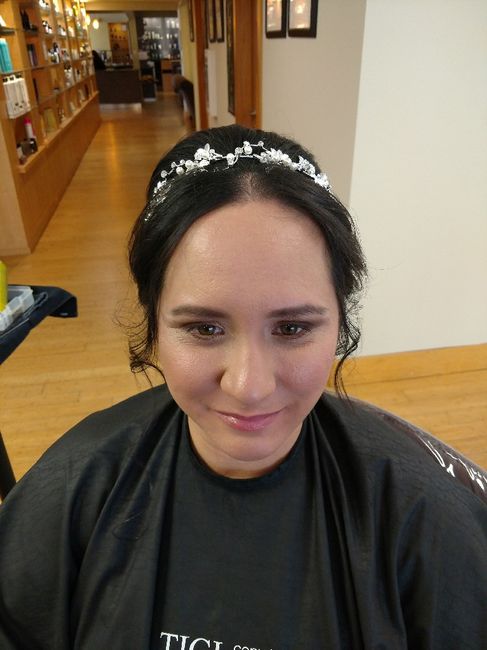 Hair and makeup trial pics 5
