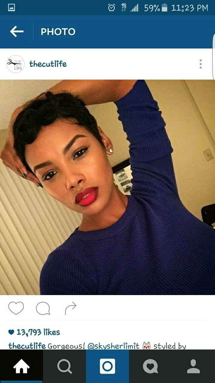 Brides with Short Hair
