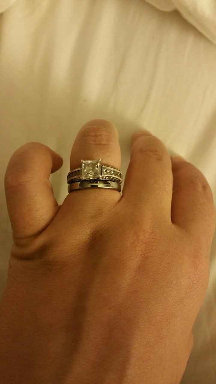 Let me see your...wedding bands!