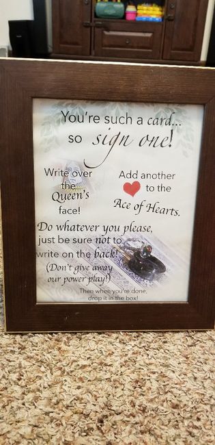 Guest Book wording? 1