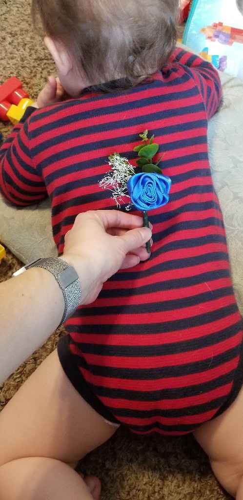 fh and our Son Boutonniere... - 2