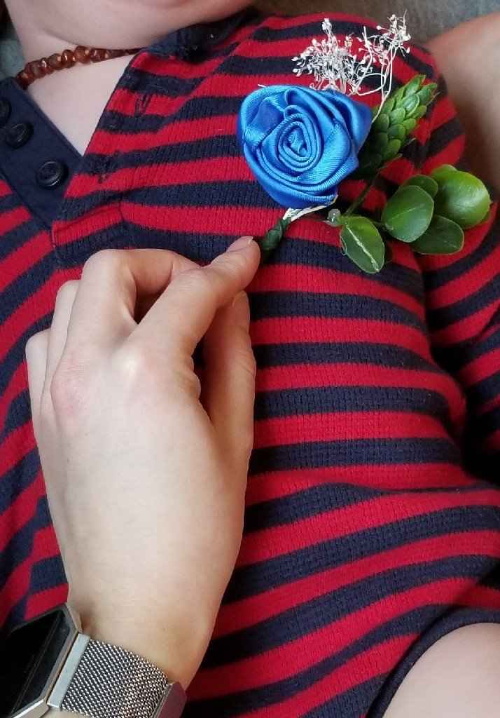 fh and our Son Boutonniere... - 3