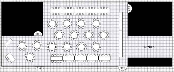 Reception Floor Plan