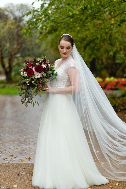 What length is your veil? 4