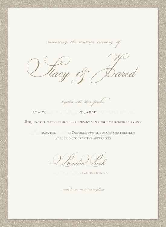 Invitation missing *something*?