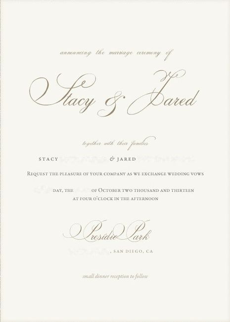 Wedding Invitations How much are you willing to Pay?