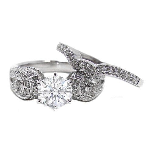 Wedding Band with Engagement Ring - help