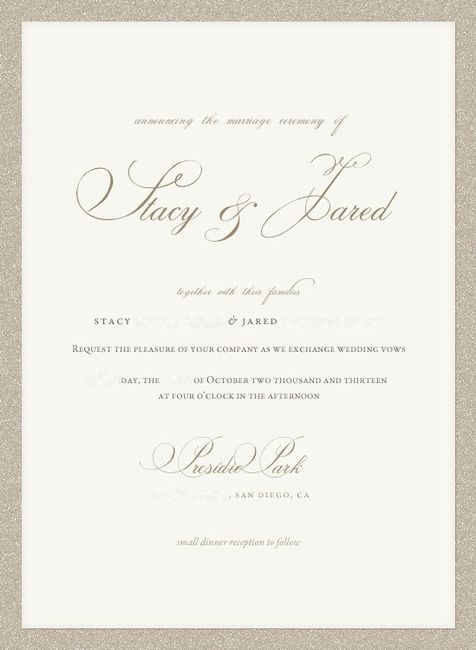 Invitation missing *something*?