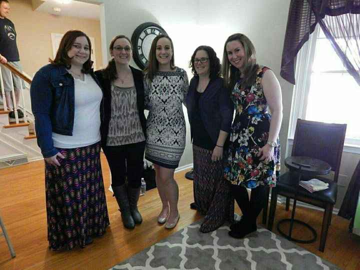 Bridal shower outfit