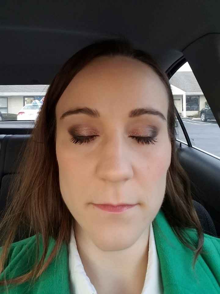 Wedding makeup - now I'm nervous