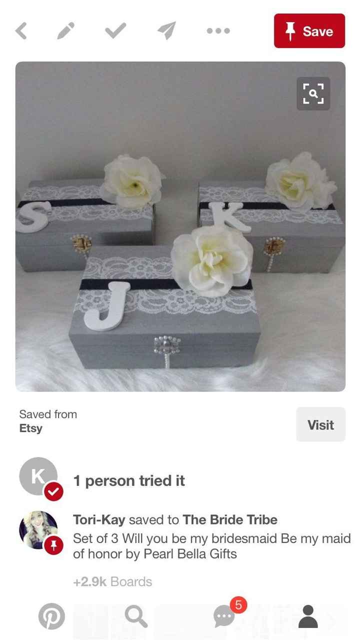 Bridesmaids Gift