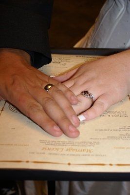 Let me see your ring! WITH the band(s)!