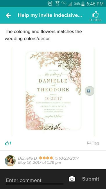 Help my invite indecisiveness please