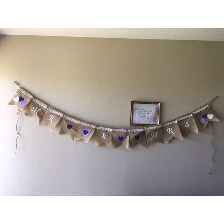 Show us your latest DIY wedding project!
