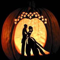 Bride and Groom pumpkin