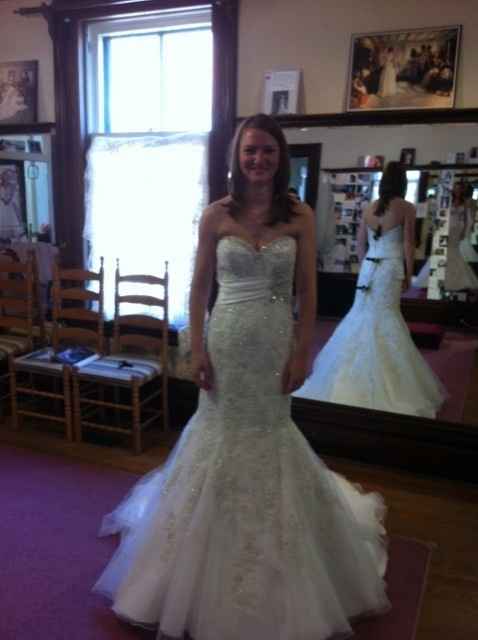 So, can I see your dresses?