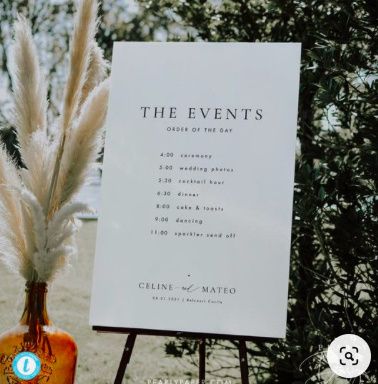 Event Schedule