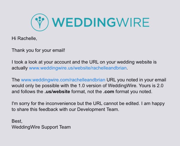Wedding website not working 1
