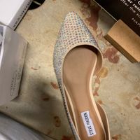 Crystal sparkling bridal flats - 1