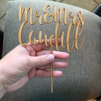 Show me your cake toppers! - 1