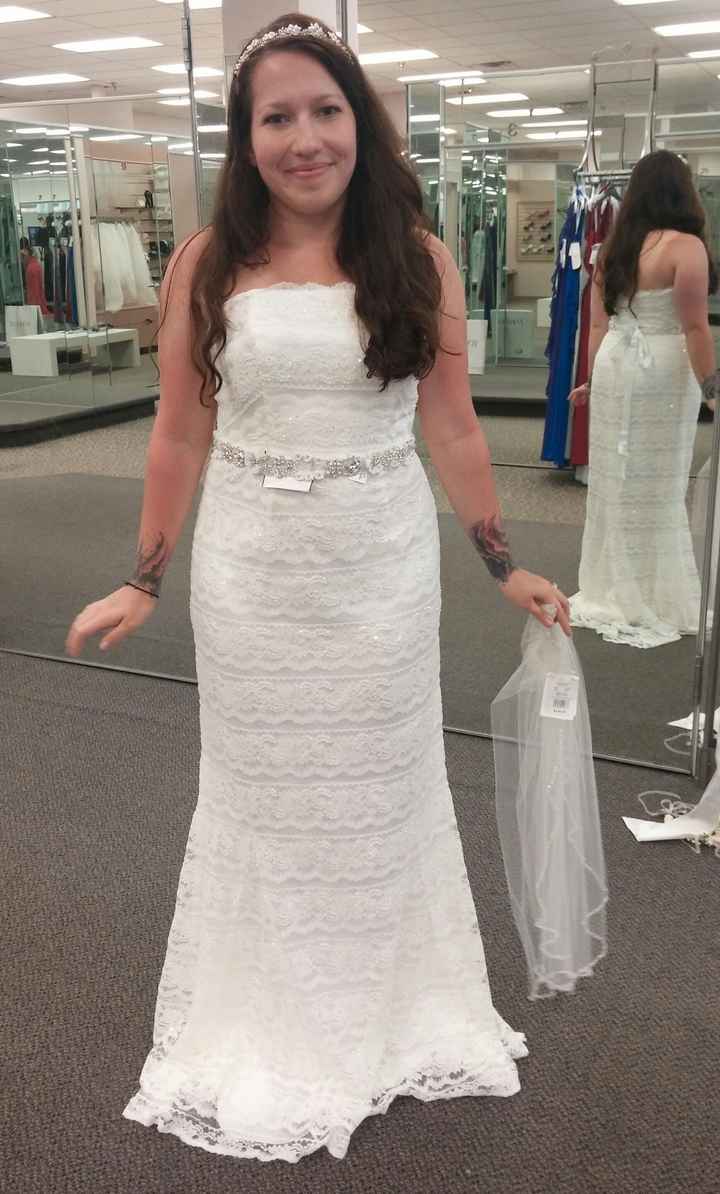 What's your favorite part of your wedding dress / suit?