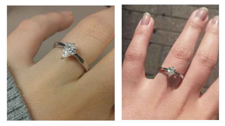 Small engagement rings unite!