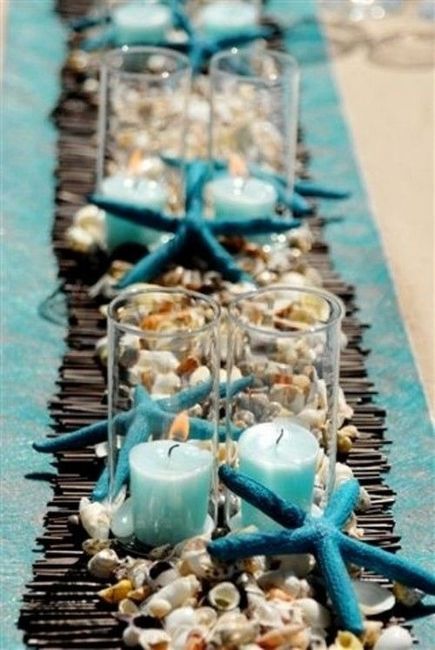 Beach Centerpeices