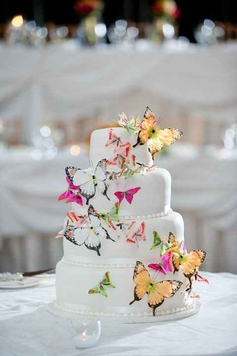 Butterfly Wedding Cake Woes