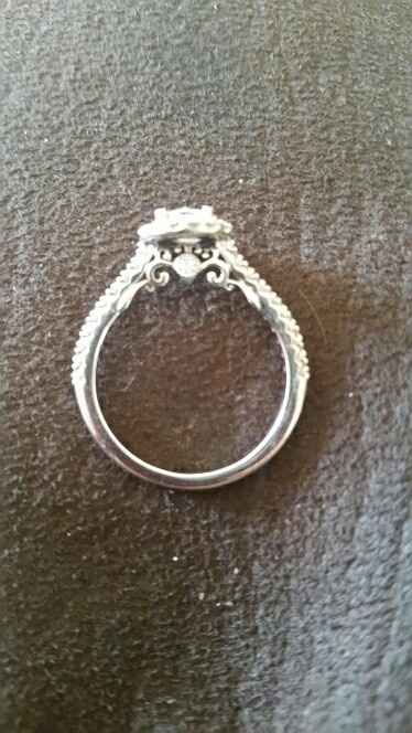 Lump under my engagement ring