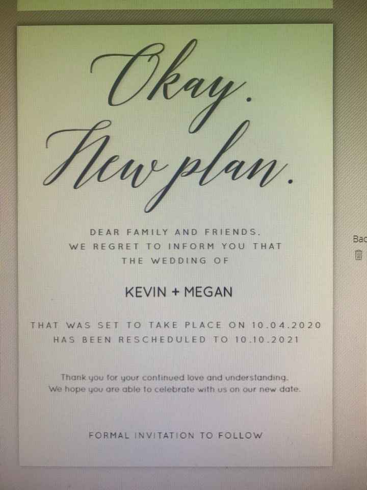2 weddings - 1