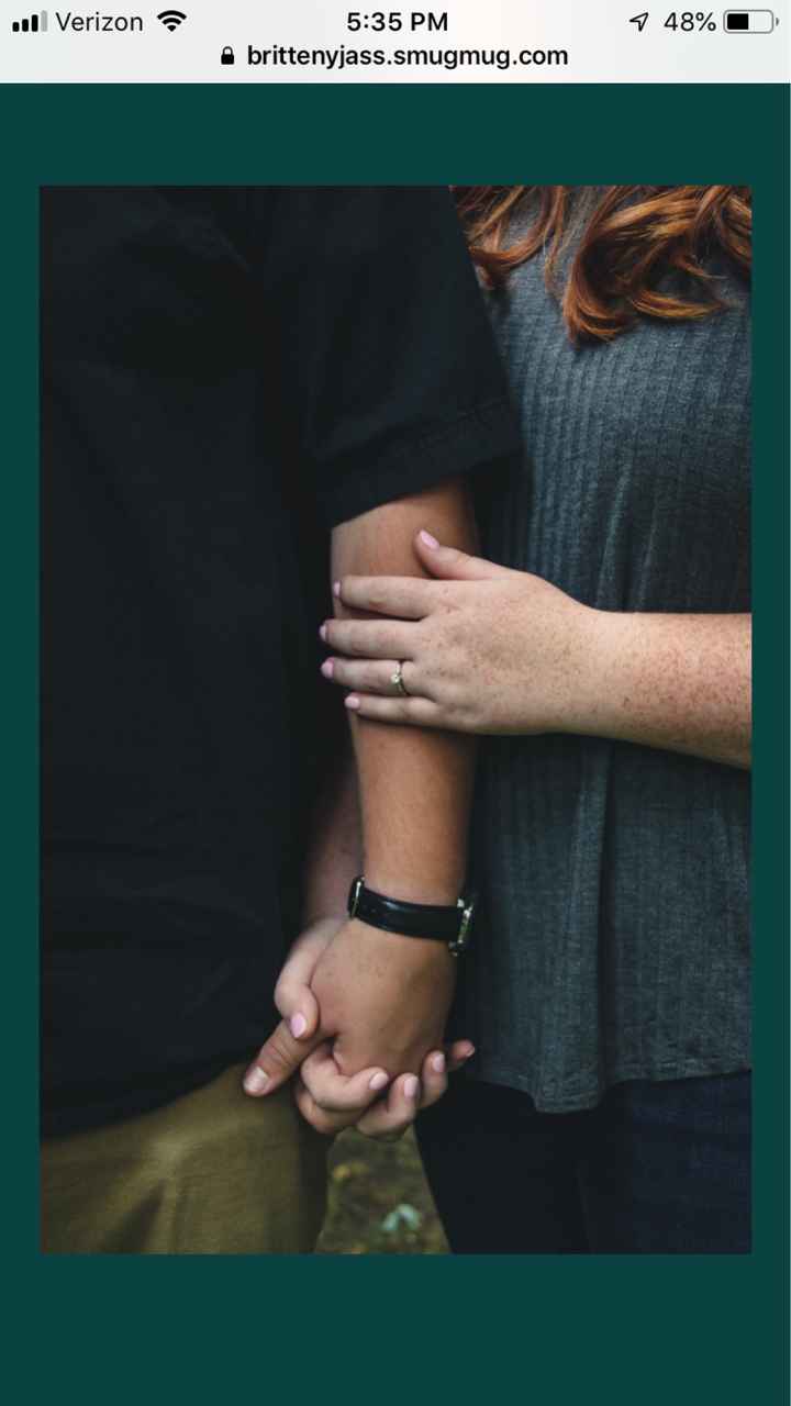 Show off your favorite engagement pictures - 1