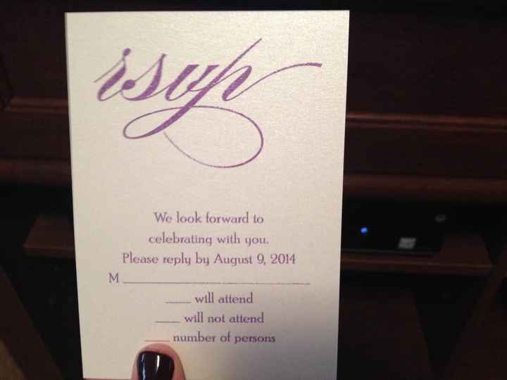 Yayyy.. My invites are in!