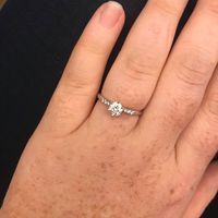 i want to see your engagement rings! - 1