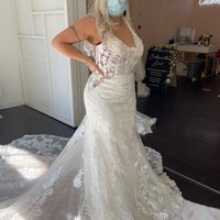 i need advise... Big boob and how to wear this dress! - 1