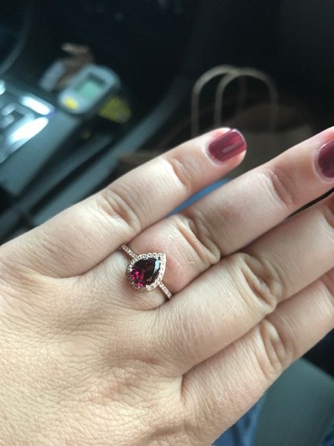 Show me your unique engagement rings! 7