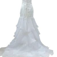 How many have bought their wedding dresses online?