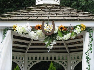 Decorating a not so beautiful Gazebo