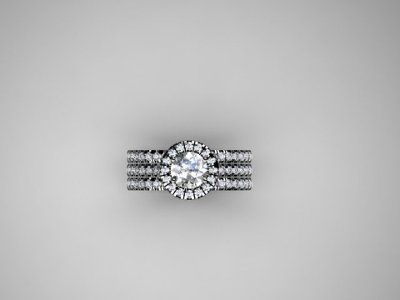 Let me see your ring! WITH the band(s)!