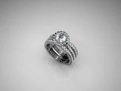 Let me see your ring! WITH the band(s)!