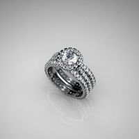 Let me see your ring! WITH the band(s)!