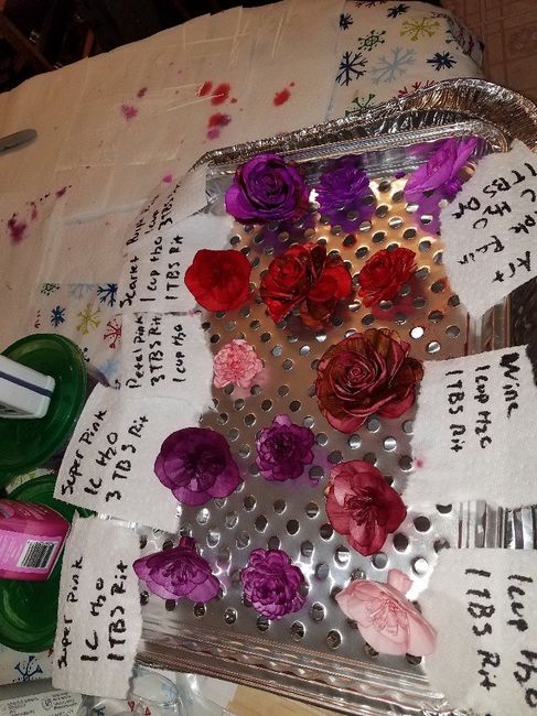 Dying Sola Wood Flowers diy ? 3