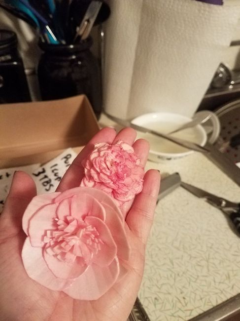 Dying Sola Wood Flowers diy ? 6