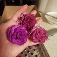 Dying Sola Wood Flowers diy ? - 1